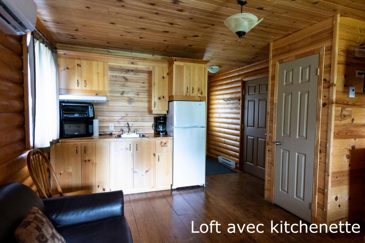 Chalets Et Spa Lac Saint-Jean Chambord Exterior foto